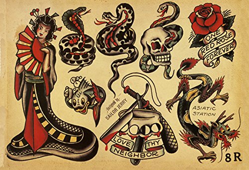 Sailor Jerry. Tattoo Drawings』